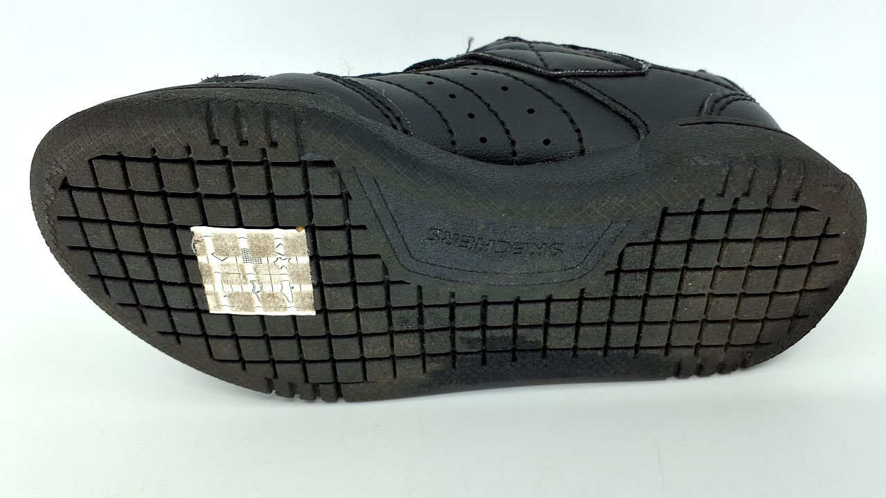 Skechers Kids Boy's Quick Street Sneaker, Black/Black, 10.5 Little Kid - Image 8