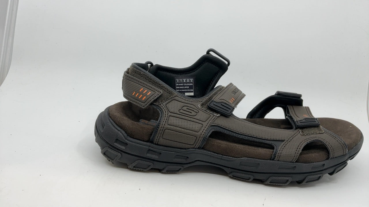 Skechers mens Louden sandals, Brown, 12 US - Image 2