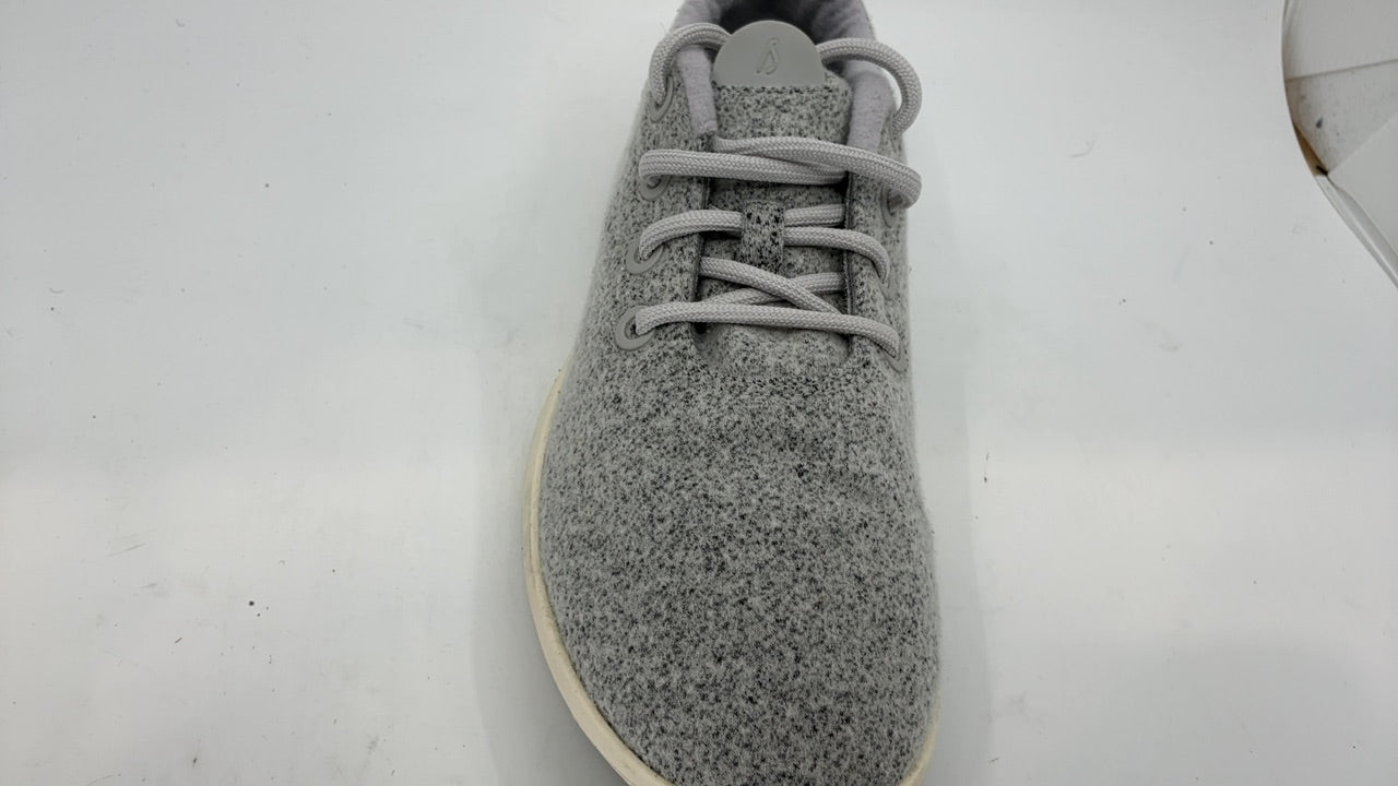 Allbirds Men’s Wool Runner Mizzle, Water-Repellent Breathable Casual Walking Sneakers Made with Eco-Friendly Merino Wool - Light Grey (Natural White Sole) - 9 Medium - Image 7
