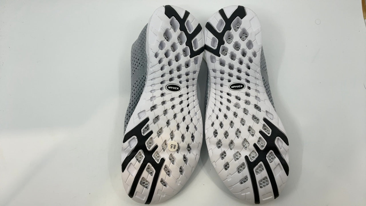 KOLILI Arch Support Aqua Water Shoes Aerobics, Quick Drying Sport Watershoes, Slip on Tennis Sneaker for Walking, Drain Sole Watershoes for Summing Beach Travel Lt Gray/Aqua 8.5 - Image 4