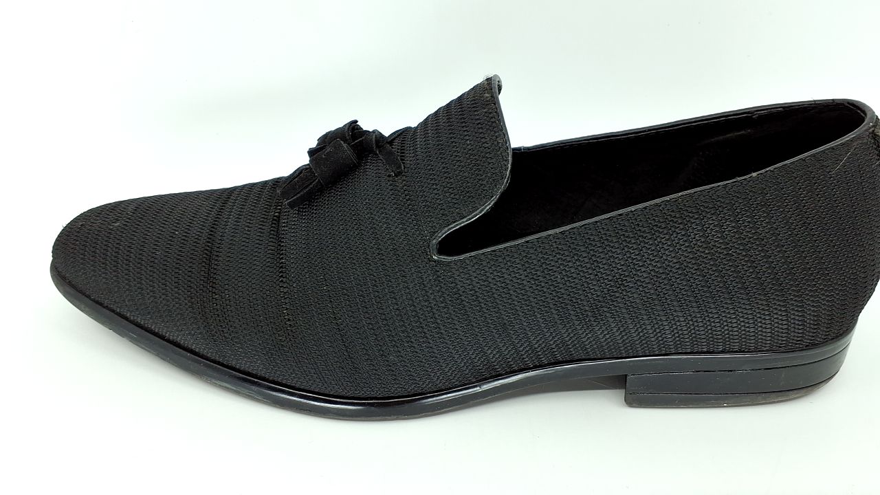 Stacy Adams Men's Tazewell Tassel Slip-On Loafer, Black, 10 M US - Image 3