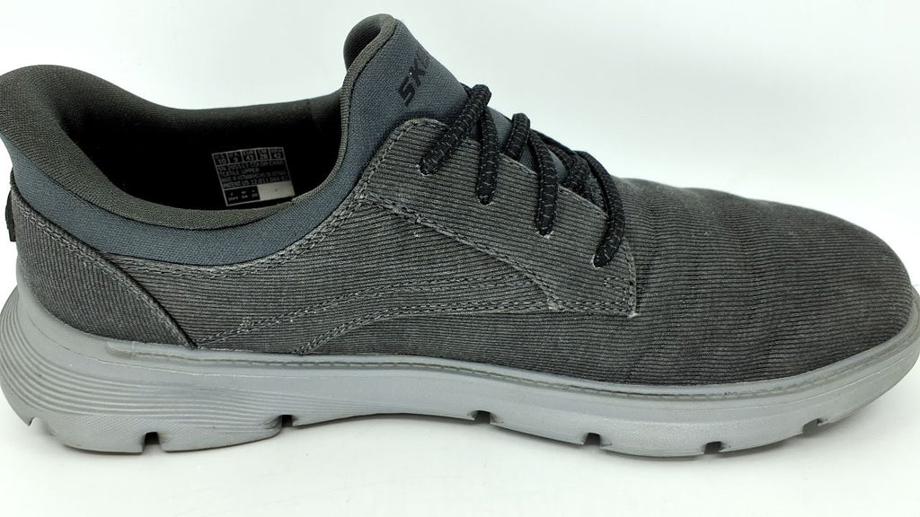 Skechers USA Men's Men's Arch Fit Garza-Thaddeus Bungee, Char (Charcoal), 10 - Image 2