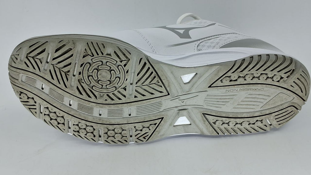 Mizuno Break Shot 5 AC Women's Racquet Sports Shoe Tennis, White/Ultimate Grey, 9.5 - Image 4