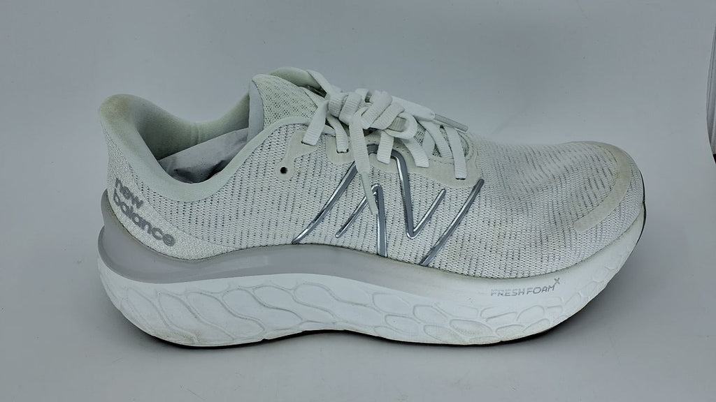 New Balance Women's Fresh Foam X Kaiha Road V1 Running Shoe, White/Quartz Grey/Silver Metalic, 10 - Image 2