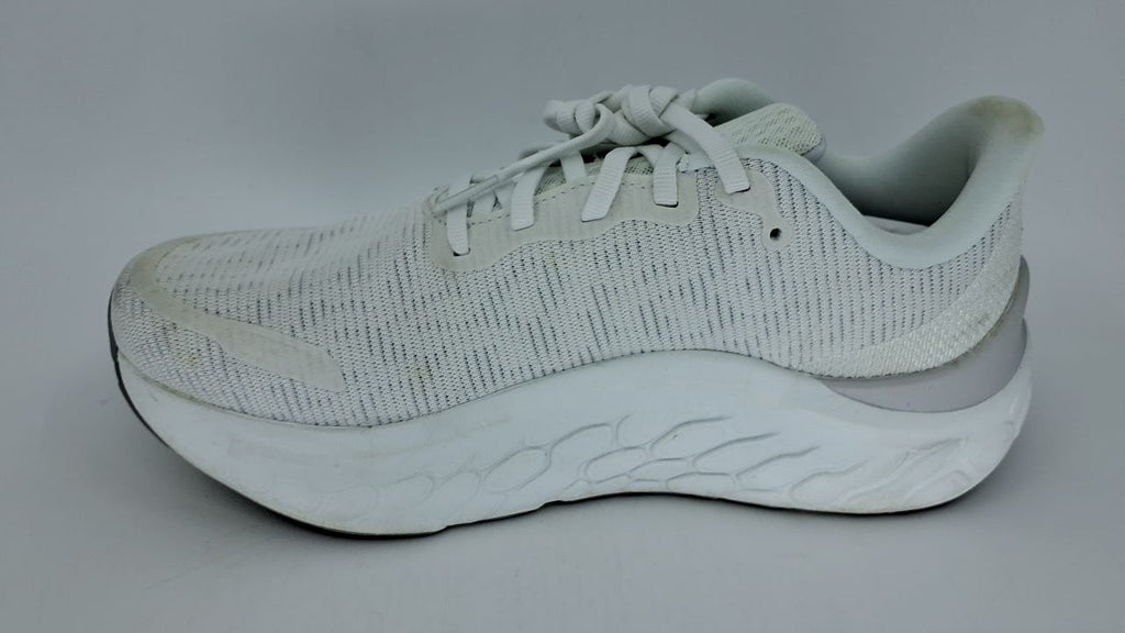 New Balance Women's Fresh Foam X Kaiha Road V1 Running Shoe, White/Quartz Grey/Silver Metalic, 10 - Image 3