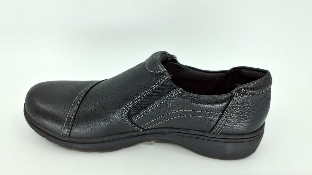 Clarks Women's Carleigh Ray Oxford, Black Leather, 7 Narrow - Image 7
