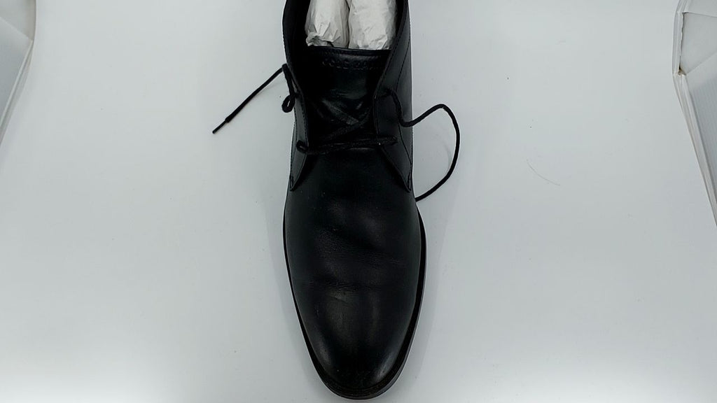 Cole Haan Mens Berkshire Lug Chukka Boot, Black Waxy Leather,11.5-M - Image 4