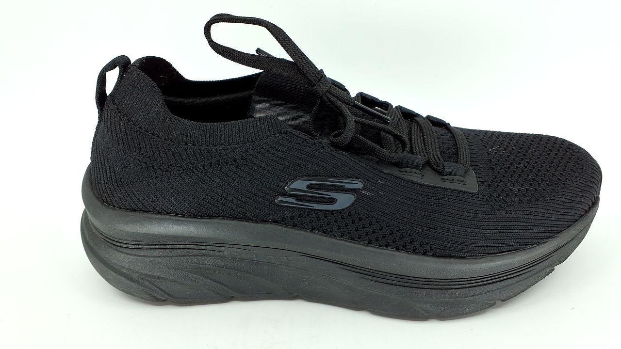 Skechers Women's Work Relaxed Fit: D'Lux Walker SR-Ozema Slip-On Sneakers, Black, 7 Wide - Image 2