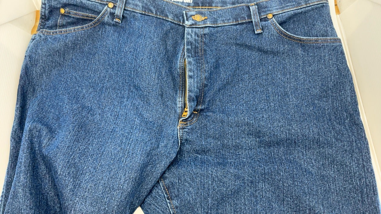 Premium Performance Cowboy Cut Regular Jean, Mid Stone, 40W x 32L - Image 7