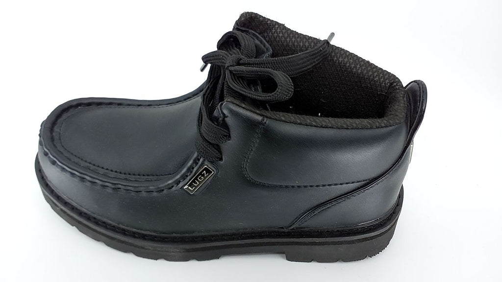 Lugz Men's Strutt LX Classic Moc Toe Chukka Boot, Black Smooth, 6.5 US - Image 6
