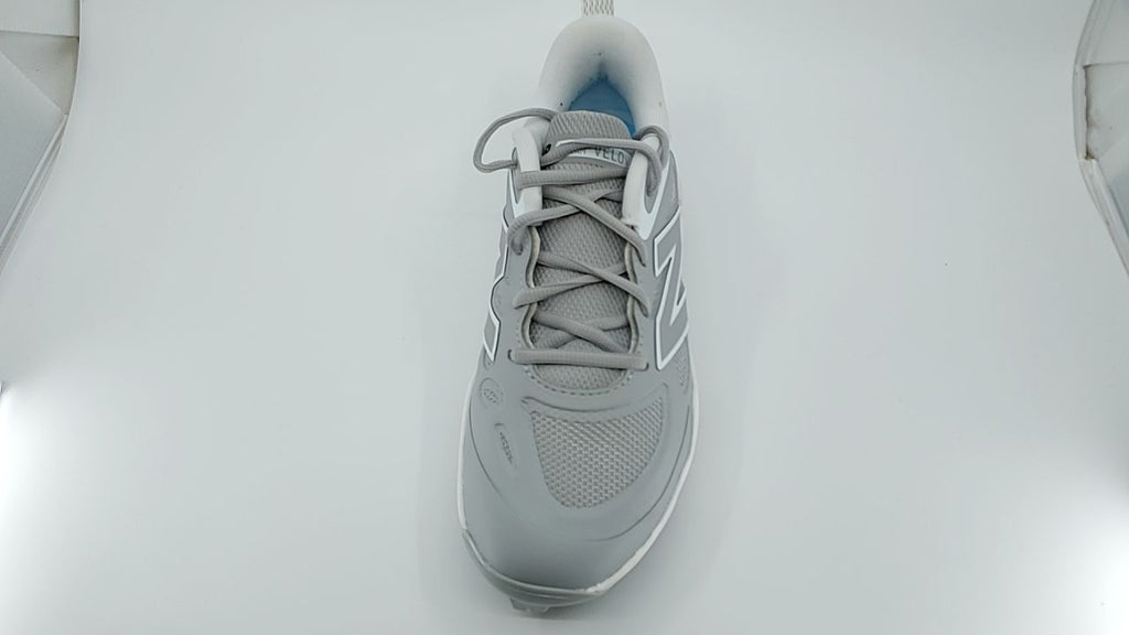 New Balance Women's Fresh Foam Velo V4 Molded Softball Shoe, Raincloud/White, 7.5 - Image 8