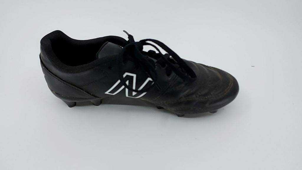 New Balance Kid's 442 V2 Academy Fg Junior Soccer Shoe, Black/White, 2 Little Kid - Image 4