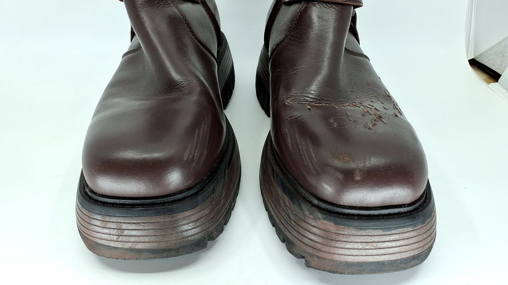 Circus NY by Sam Edelman Women's Motorcycle Boot, Dark Chocolate, 9.5 - Image 6