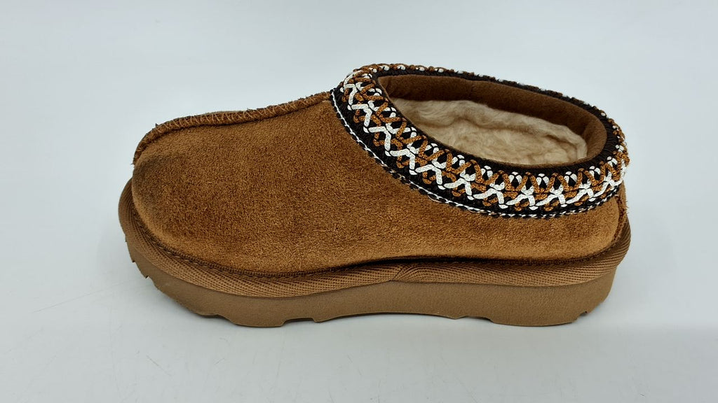 UGG Kids Tasman II Slipper, Chestnut, 8 US Unisex Toddler - Image 6