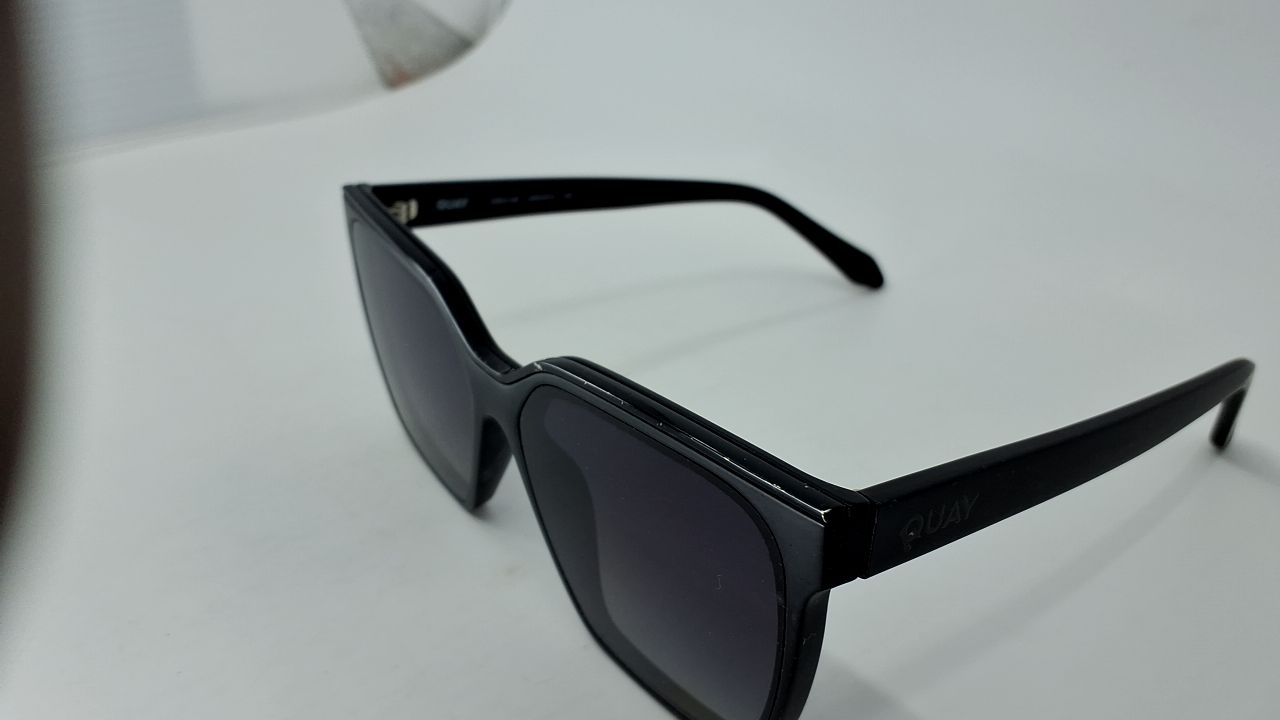 Quay - Womens Sunglasses, Polarized Square Lenses with UV Protection, Oversized Sunglasses (Level Up, Black) - Image 8