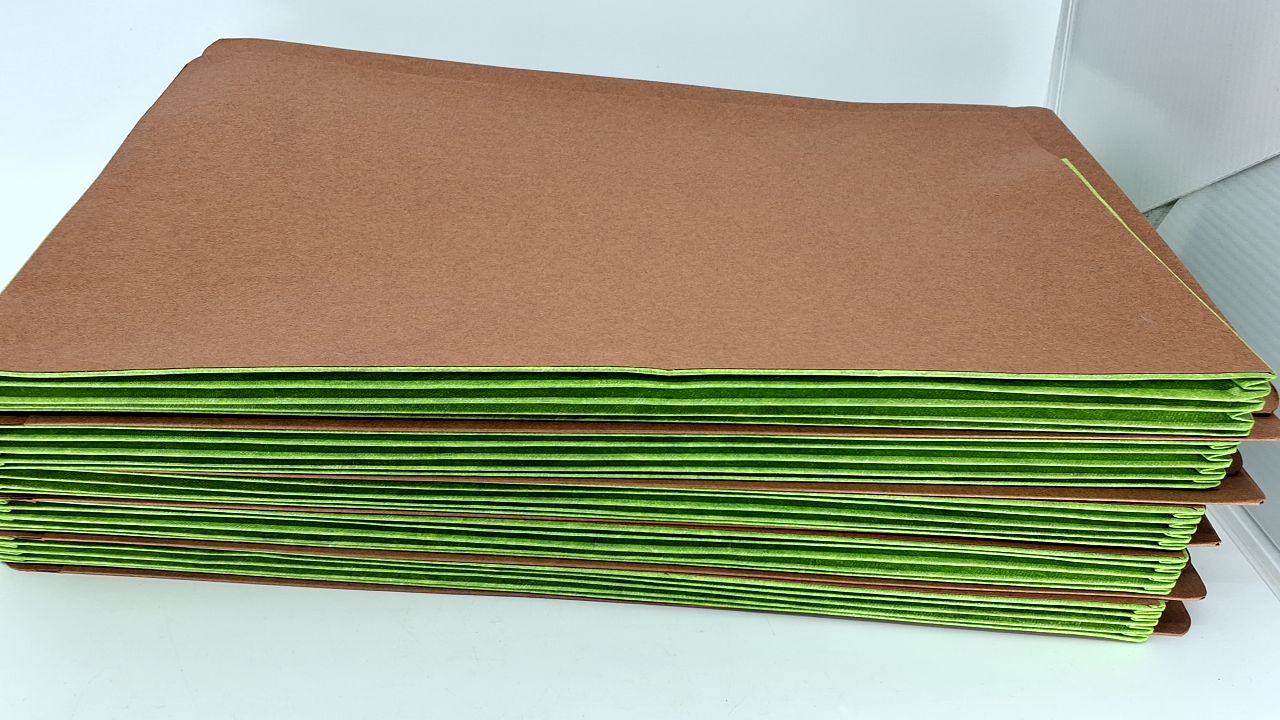 Smead End Tab Pocket, Reinforced Straight-Cut Tab, 3-1/2" Expansion, Extra Wide Legal Size, Redrope with Green Gusset, 10 per Box (74680) - Image 5