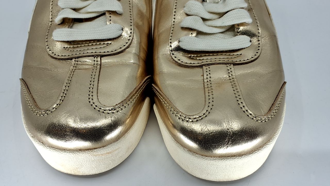 PUMA Women's Roma Shoes, Gold-Warm White, 10 - Image 5
