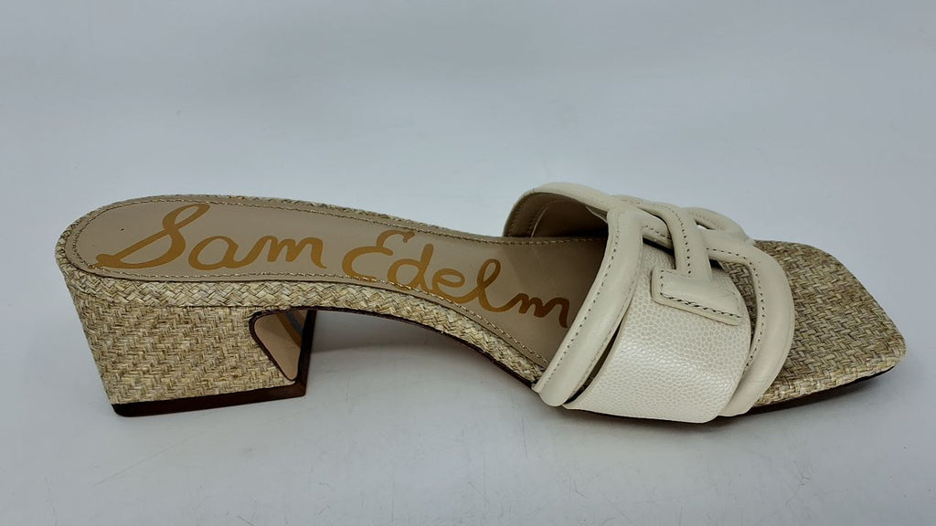 Sam Edelman Women's Waylon Heeled Sandal Modern Ivory 8 Medium - Image 3