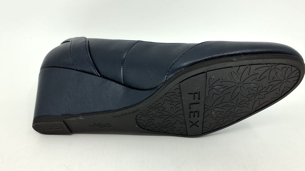 LifeStride Women's Dreams Wedge Pump, Classic Navy, 7 W US - Image 4