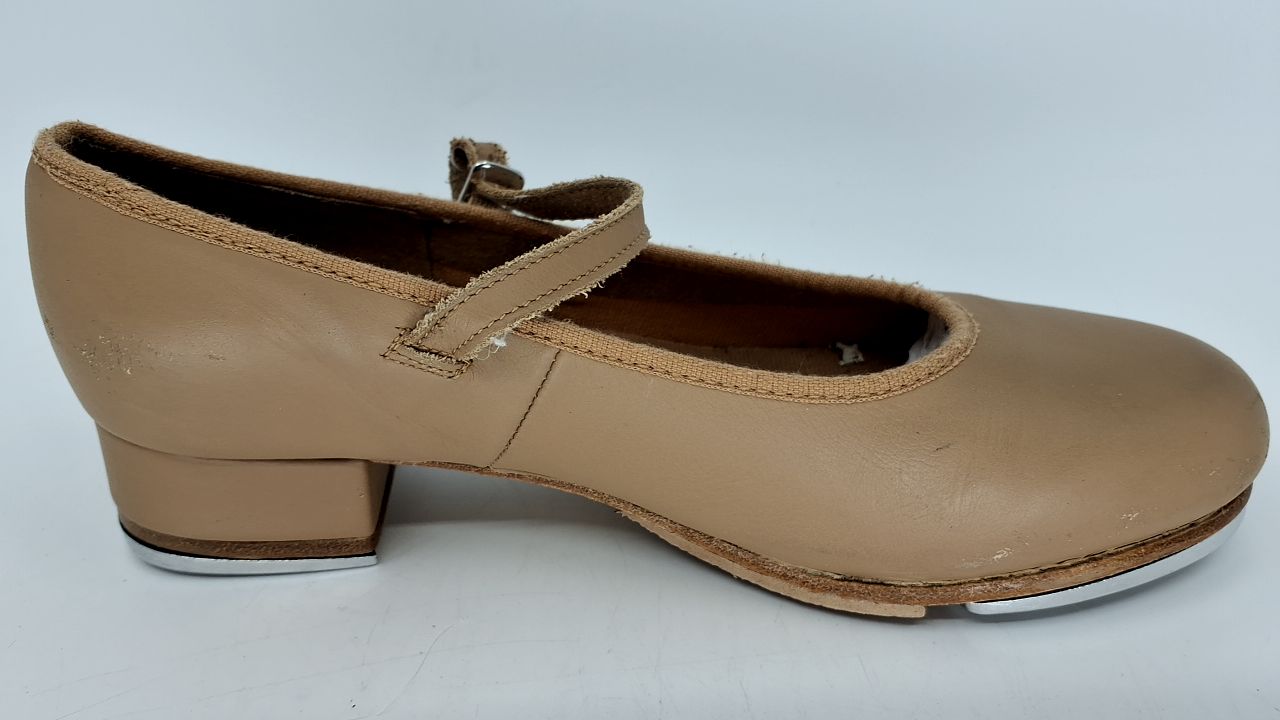 Bloch Dance Women's Tap-On Tap Shoe, Tan, 7.5 M US - Image 3