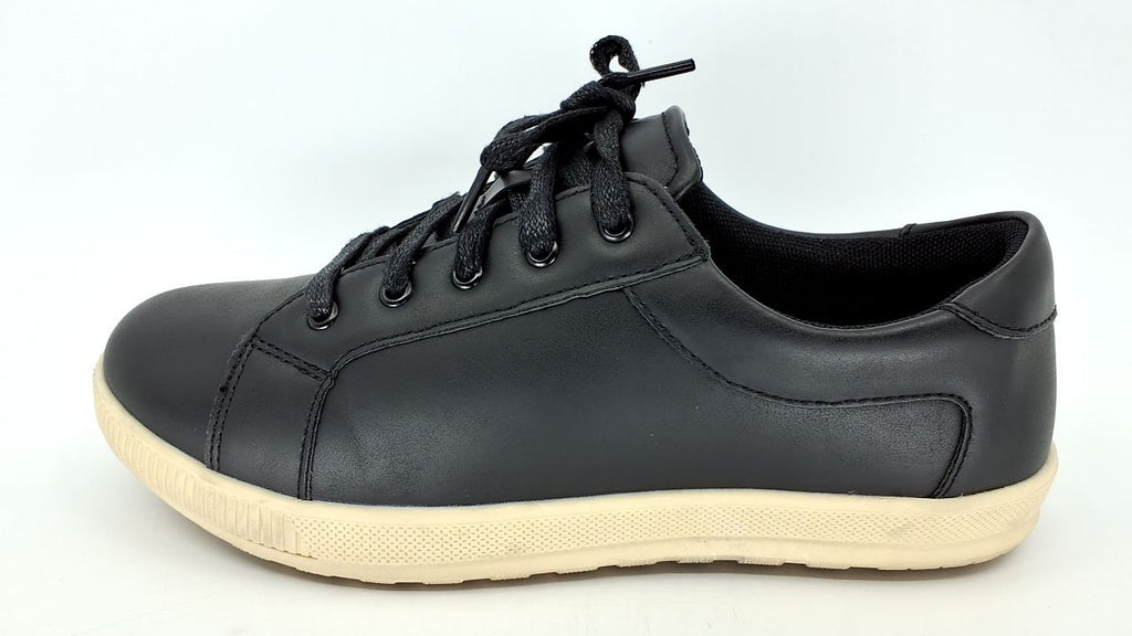 Deer Stags Boys' Kane Dress Fashion Sneaker in Black/White / 5.5 Big Kid - Image 3