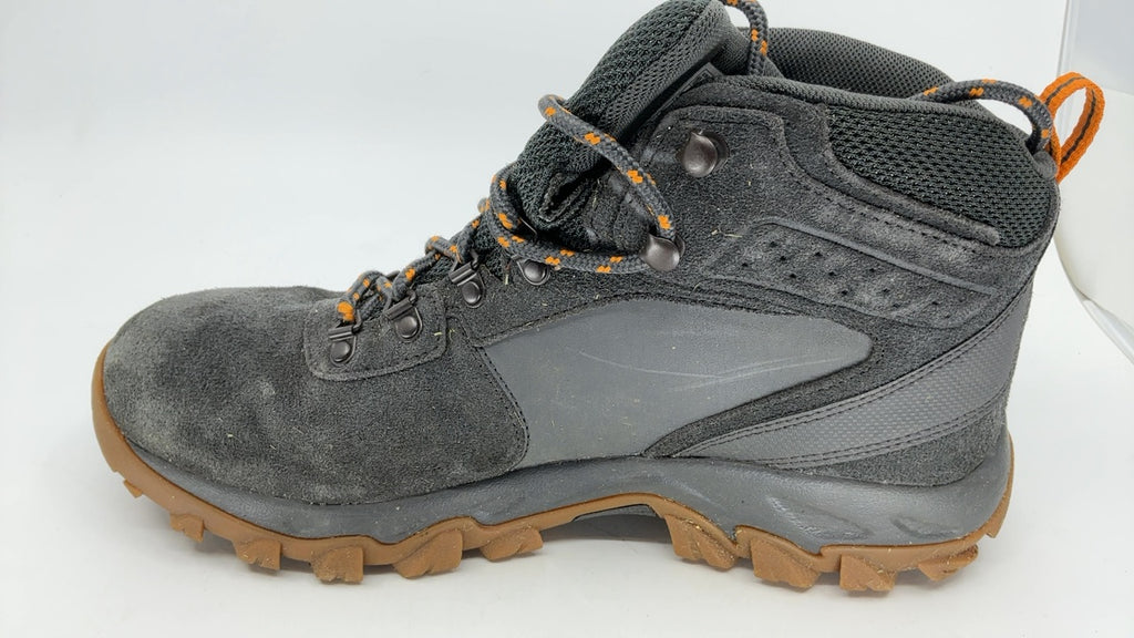 Columbia Men's Newton Ridge Plus II Suede Waterproof, 2024 Dark Grey/Gold Amber, 10.5 - Image 2