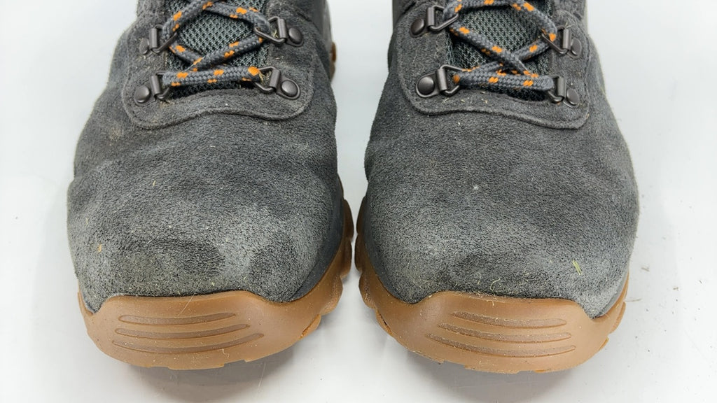 Columbia Men's Newton Ridge Plus II Suede Waterproof, 2024 Dark Grey/Gold Amber, 10.5 - Image 5