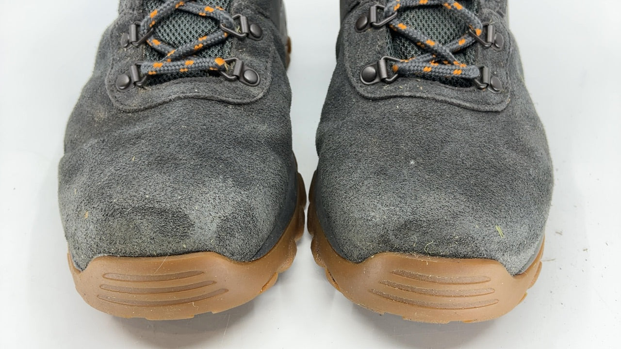 Columbia Men's Newton Ridge Plus II Suede Waterproof, 2024 Dark Grey/Gold Amber, 10.5 - Image 5