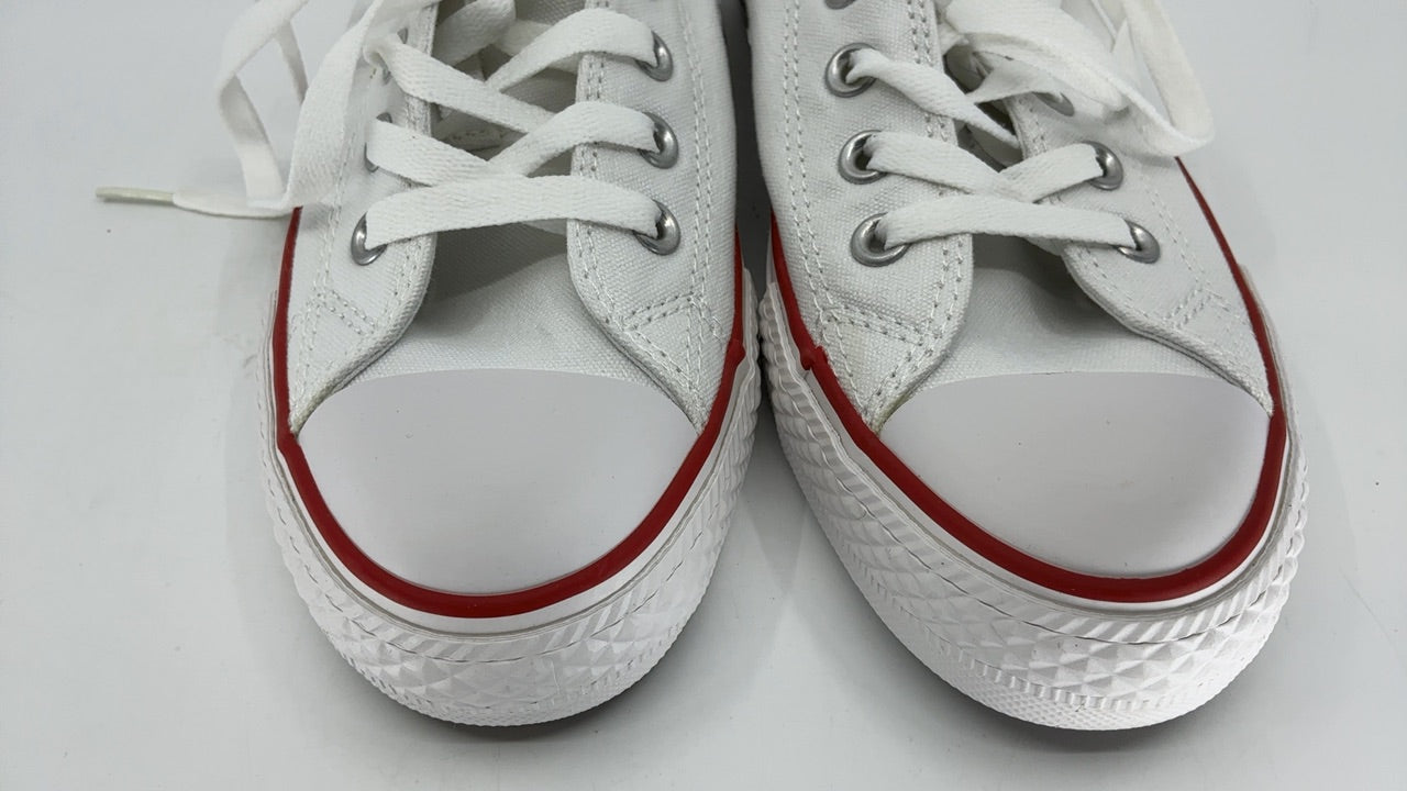 Converse Women's Chuck Taylor All Star Madison Low Top, White/White/White, 9.5 - Image 5
