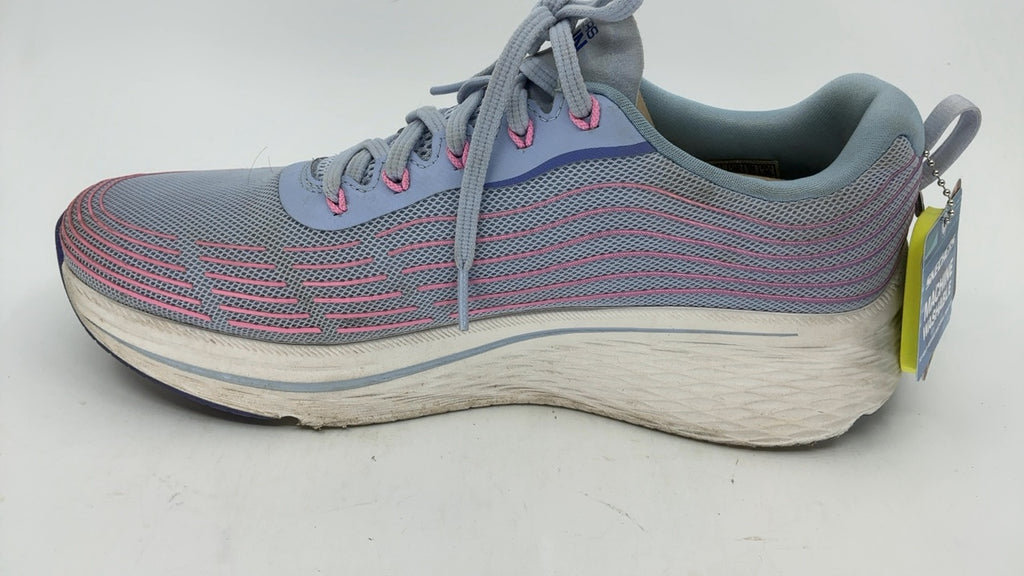 Skechers Women's Max Cushioning Elite 2.0 Sneaker, Light Blue/Pink, 11 - Image 2
