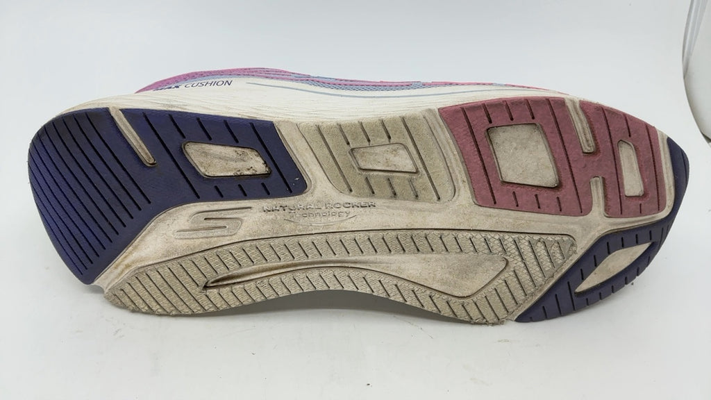 Skechers Women's Max Cushioning Elite 2.0 Sneaker, Light Blue/Pink, 11 - Image 4