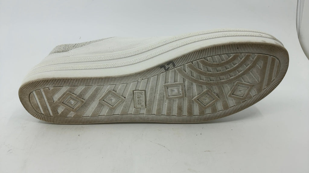 Keds Courty Core Lace Up, Sneaker Womens, White Leather, 6.5 Wide - Image 4