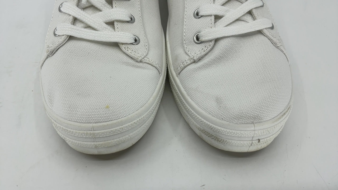 Keds Courty Core Lace Up, Sneaker Womens, White Leather, 6.5 Wide - Image 5