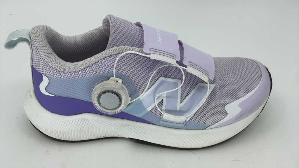 New Balance Kid's DynaSoft Reveal V4 BOA Running Shoe, Milk Violet/Frosted Glass/Violet Crush, 2.5 M Little Kid - Image 3