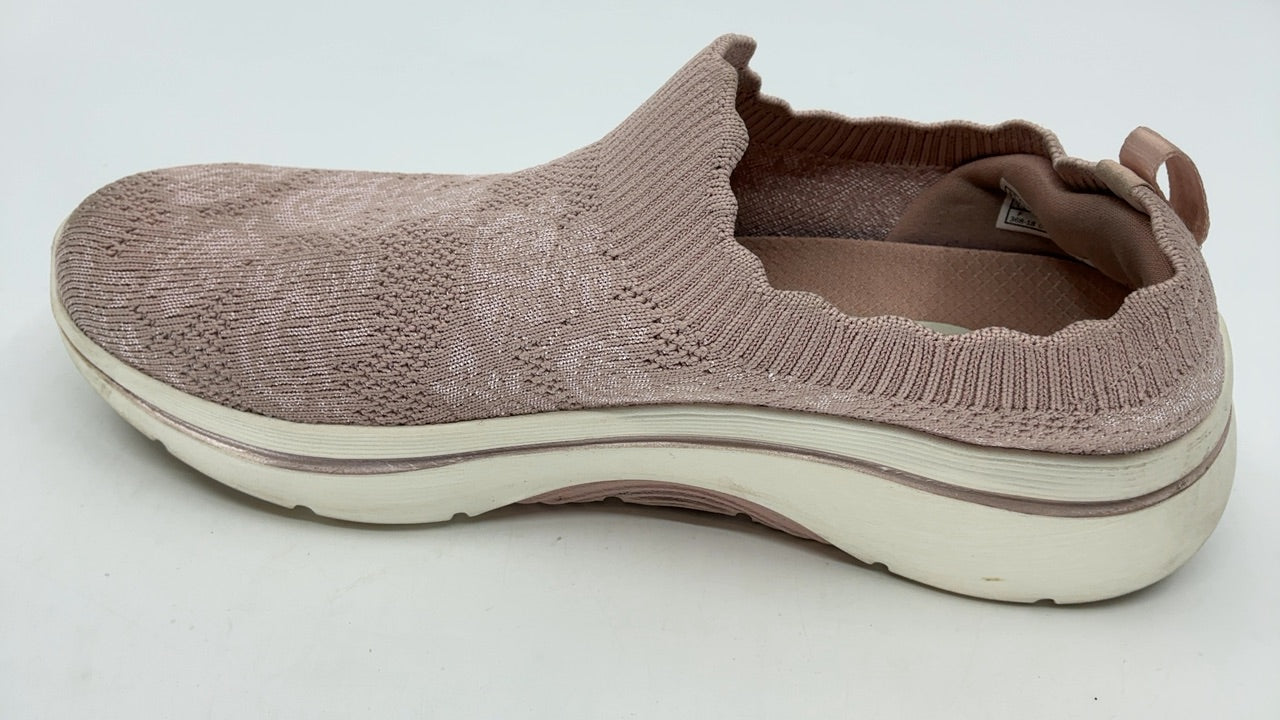 Skechers Women's Go Walk Arch Fit 2.0 Rosa Linda Sneaker, Mauve, 8.5 - Image 2