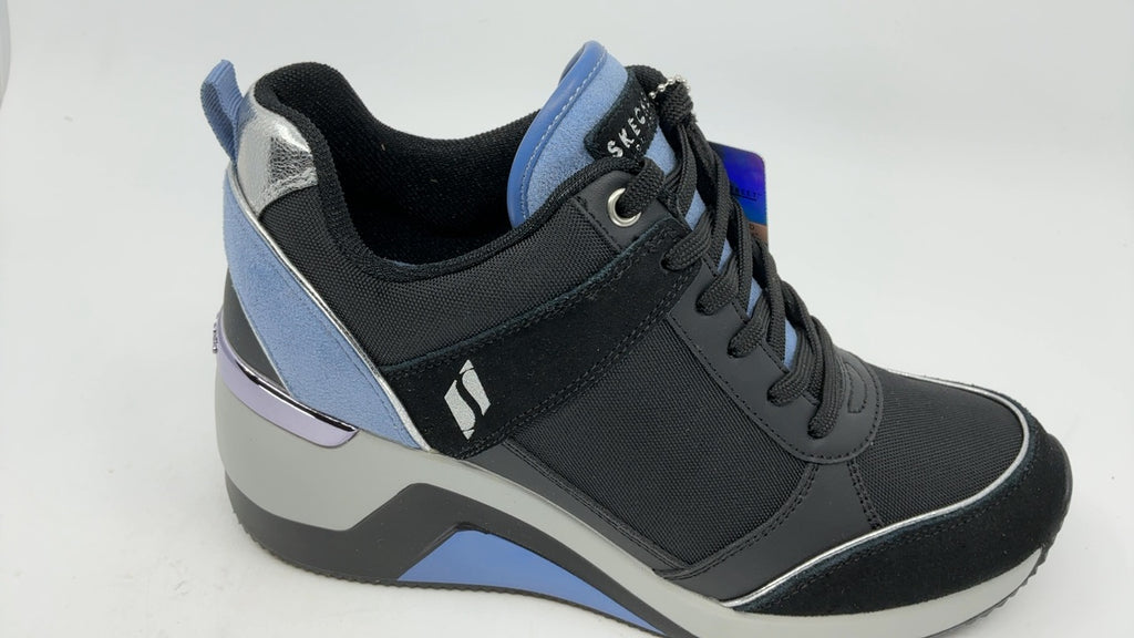 Skechers womens Million - High N' Fly BLACK 7 medium US - Image 3