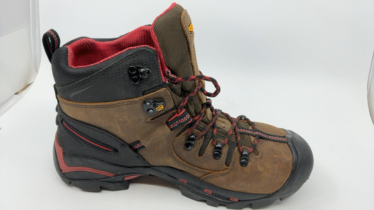 KEEN Utility Men's Pittsburgh 6" Leather Waterproof Steel Toe Work Boots - Image 3