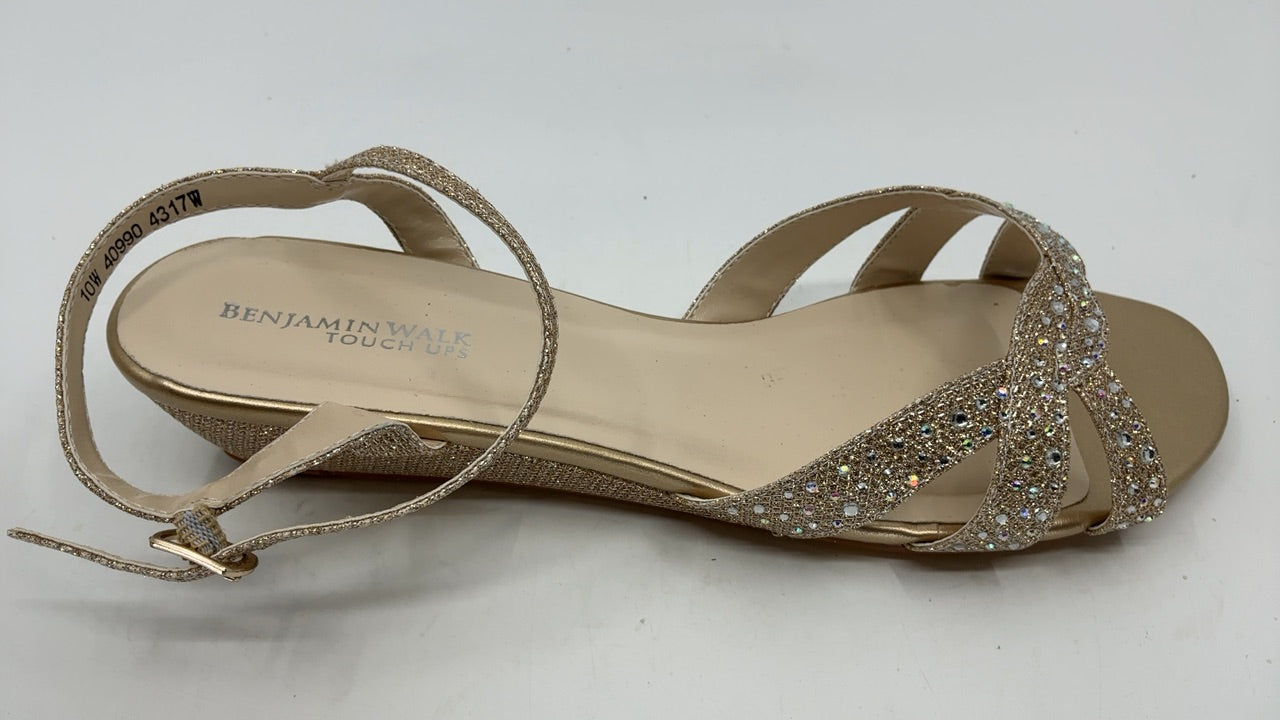 Touch Ups Women's Lena Sandal, champagne, 10 W US - Image 3