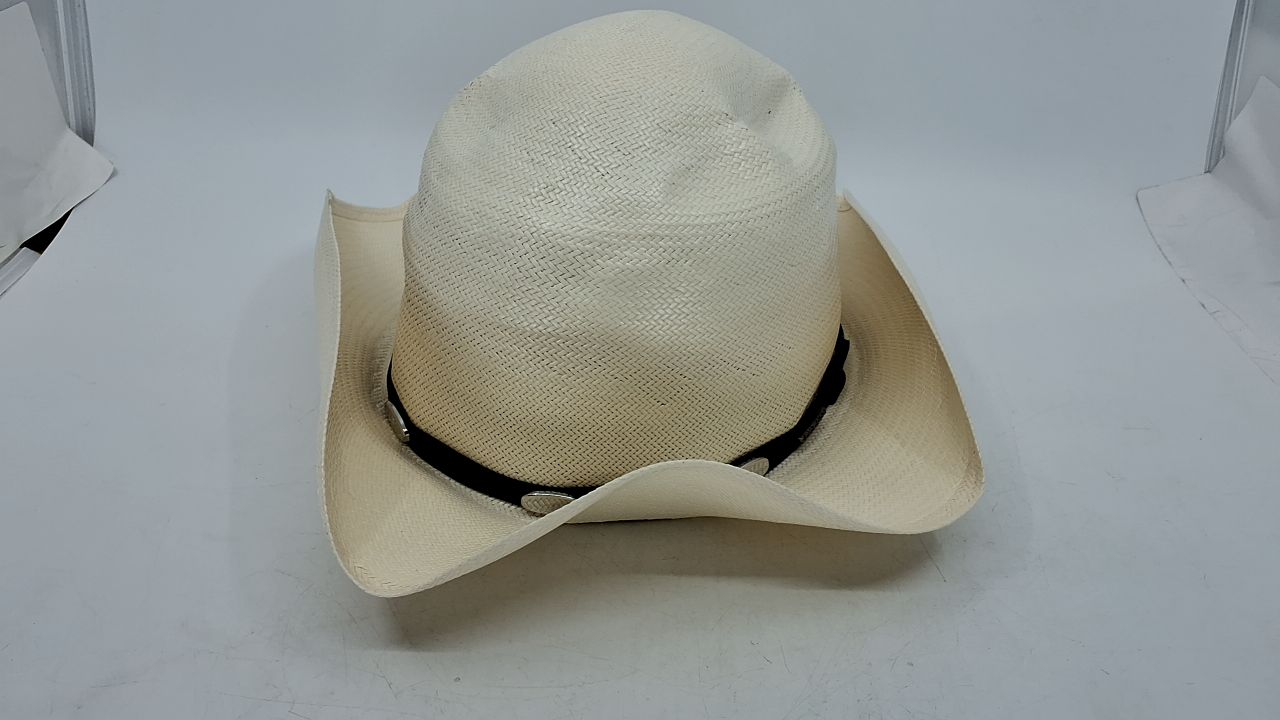 Stetson 10X Royal Flush Straw Cowboy Hat (US, Numeric, 7 1/8, Natural) - Image 2