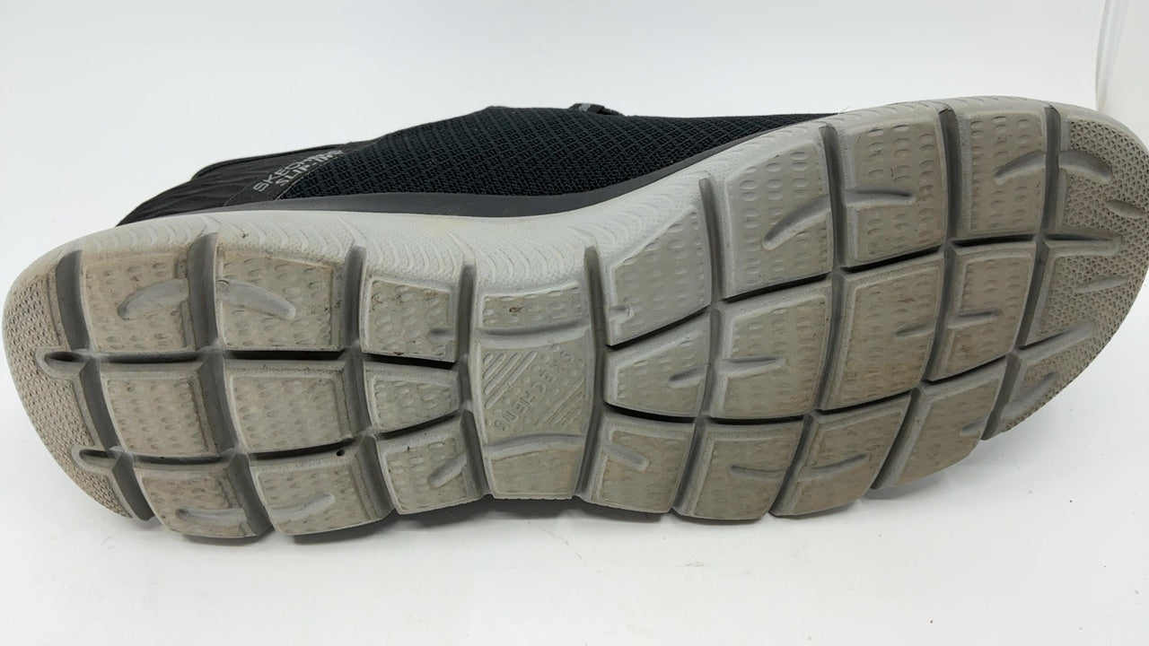 Skechers Men's Summits High Range Hands Free Slip-in Sneaker, Black/Charcoal, 12 - Image 4