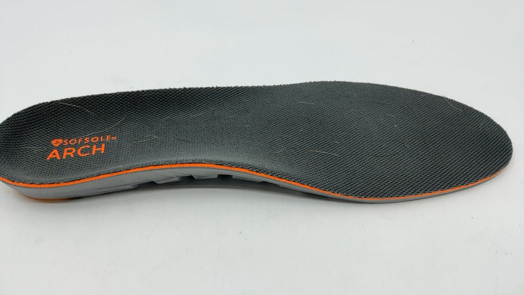 Sof Sole mens High Arch Performance Full-length Insole, Grey, 11-12.5 US