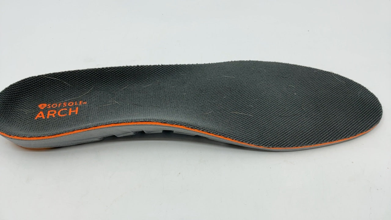 Sof Sole mens High Arch Performance Full-length Insole, Grey, 11-12.5 US