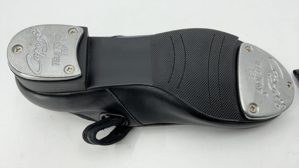 Capezio Mary Jane Tap Shoe, Black, 3 M