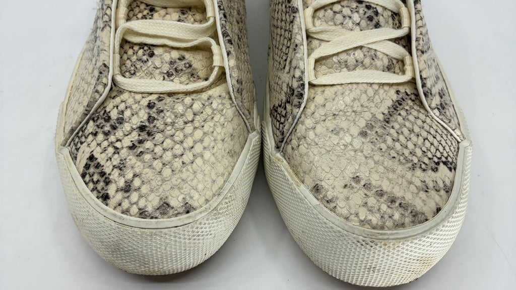 Keds Remi Slip on, Sneaker Womens, Cream Snakeskin Leather, 10 Medium - Image 5