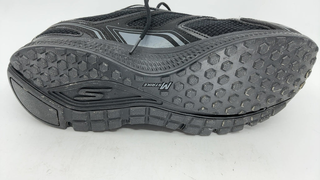 Skechers Men's Go Run Consistent Sneaker, Black/Charcoal, 11.5 X-Wide - Image 4