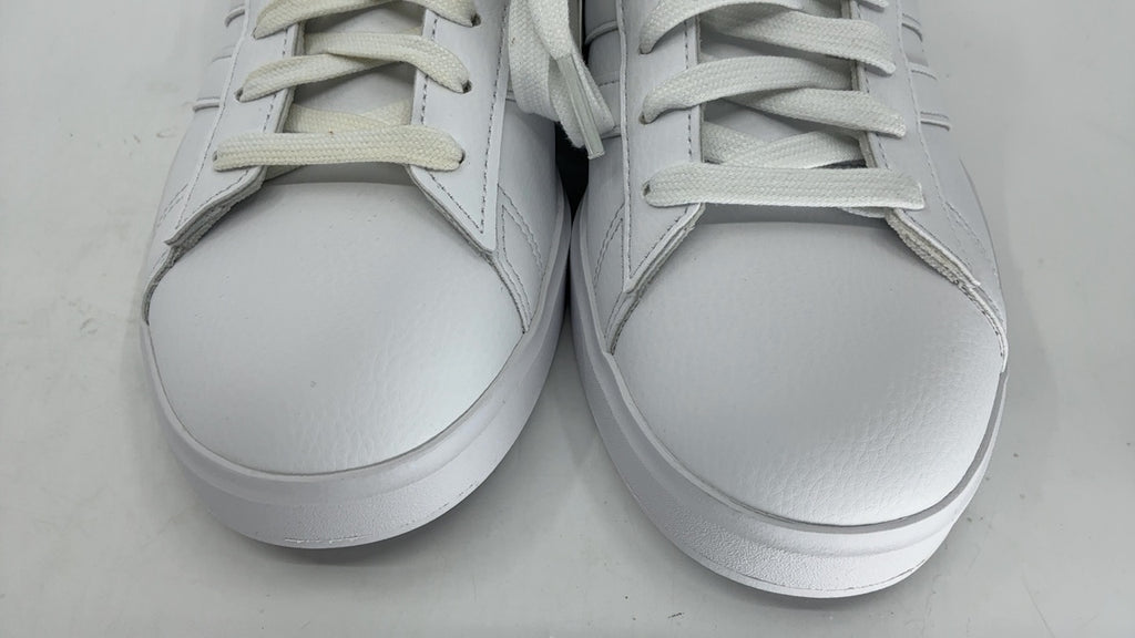 adidas Grand Court 2.0 White/White/Gold Metallic 7.5 B (M) - Image 5