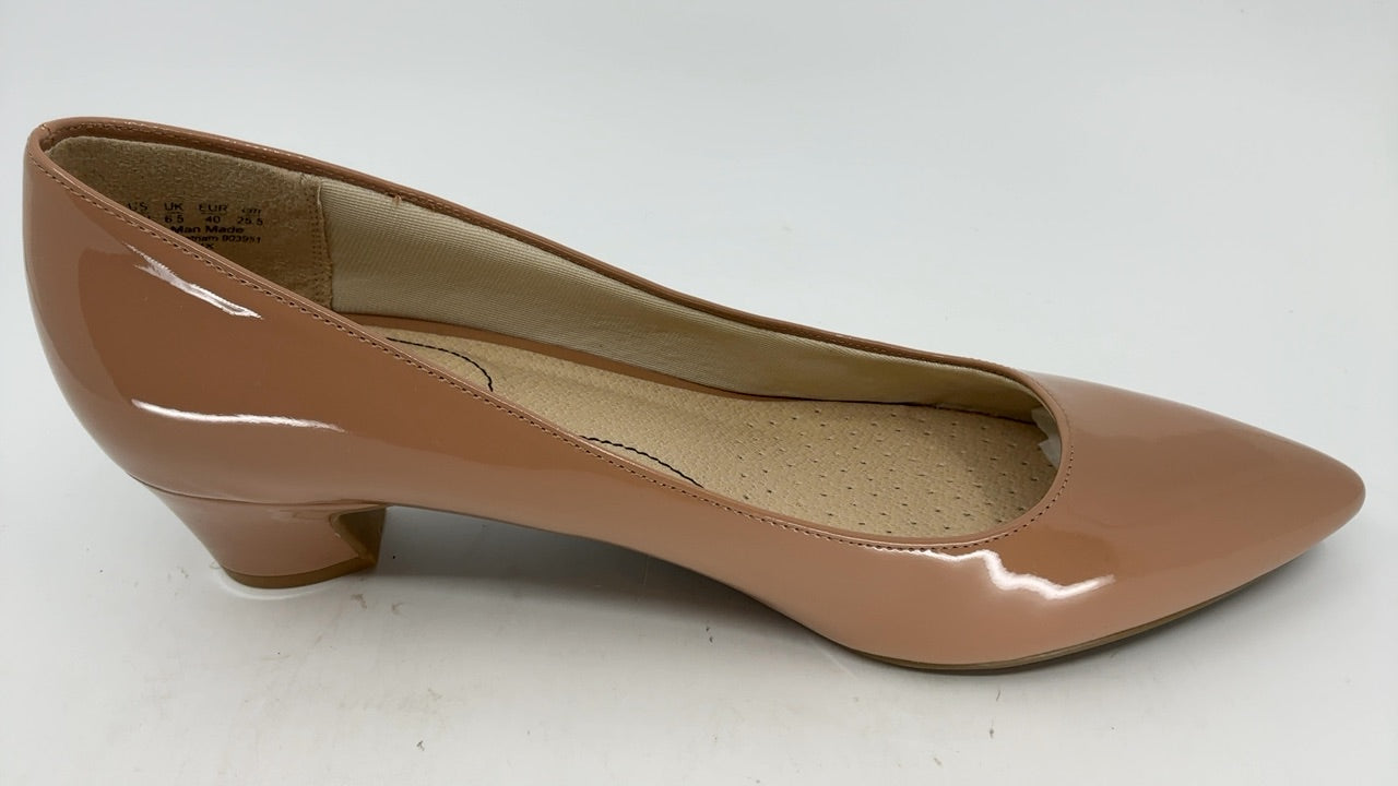 LifeStride Womens Minx Pumps Desert Nude Patent 9 W - Image 3