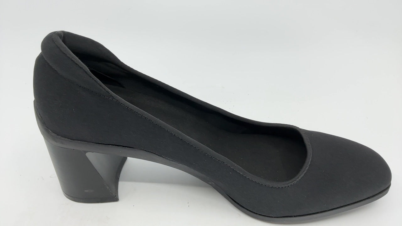 Aerosoles Casta Mid Heeled Pump, Black Stretch, 7.5M - Image 3