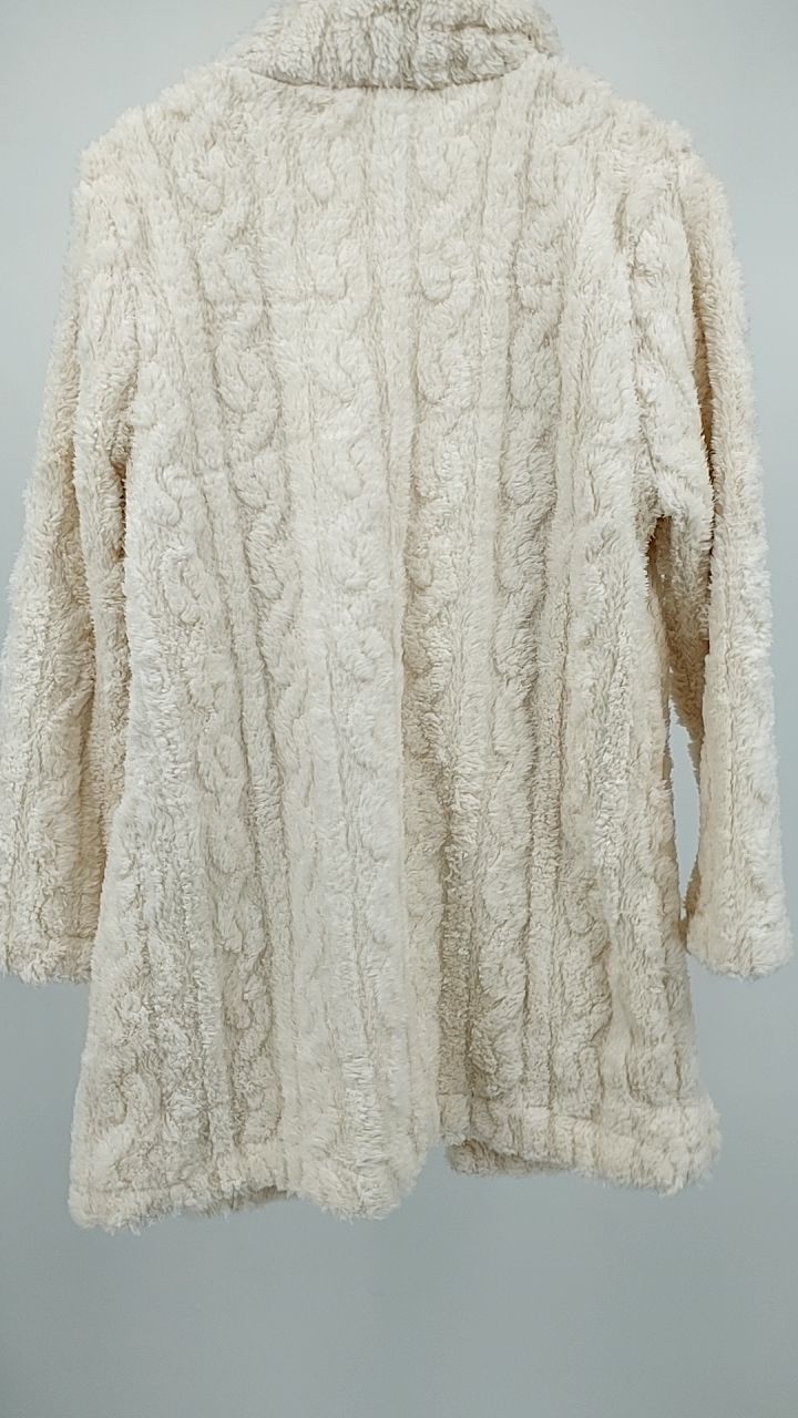 Cozy Faux Shearling Double-Breasted Outerwear