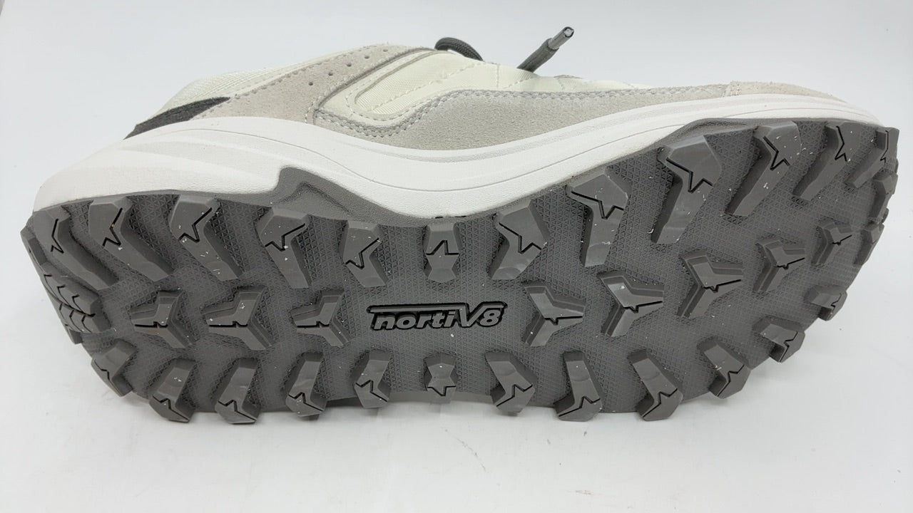 NORTIV 8 Women's Waterproof Hiking Shoes with Arch Support Outdoors Leather Walking Trekking Camping Tennis Workout Cross Training Sneakers Wicklow,Size 9,Khaki,NWUMHI2503 - Image 4